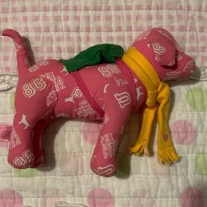 🔴 3/$10 PINK by VS Dog with Scarf and Backpack 🔴